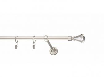 LA MASURA - galerie 19 mm Ø ITALIA, capete MILAZZO în 2 culori, simpla si dubla