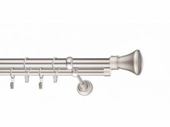 LA MASURA - galerie 25 mm Ø AUSTRIA, capete EISENSTADT în 2 culori, simpla si dubla